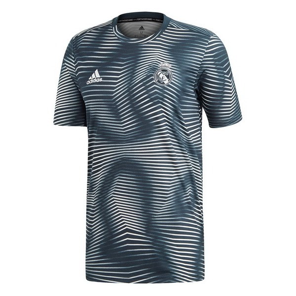 Pre Match Trikot Trainingsshirt Real Madrid 2018-19 Grau Fussballtrikots Günstig